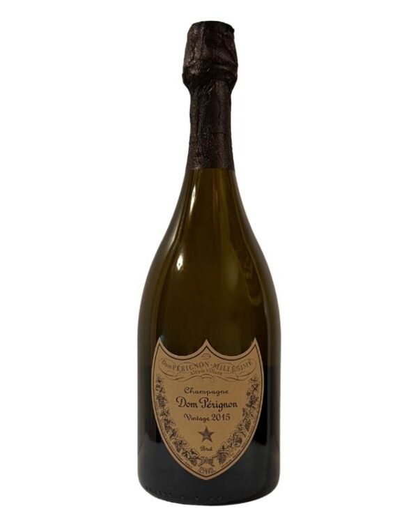 bottiglia di champagne dom pérignon vintage 2015