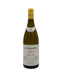 Bottiglia de Ladoucette Pouilly-Fumé 2015: produttore "de Ladoucette", denominazione "Pouilly-Fumé", annata "2015", simbolo musicale, "1605-2015".