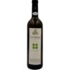 Bottiglia L'Archetipo Greco Bianco 2023 con etichetta chiara, cerchi verdi, logo, scritta Triple A e testo descrittivo