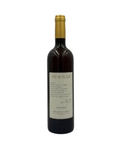 Bottiglia di Francesconi Paolo Vite in Fiore Vino Bianco Biologico con un'etichetta che presenta il nome della cuvée