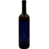 Bottiglia di Giorgio Mercadelli O Bianco Vino Bianco 2007 con un'etichetta blu scura minimalista anno, lettera O e produttore