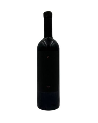 Bottiglia di Cantina Alchemica Orocòro Vino Rosso 2017 con un'etichetta nera elegante che presenta il nome "OROCÒRO" in alto e l'annata "2017" in rosso in basso