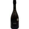 Buvoli Pas Dosé: etichetta nera damascata, "BUVOLI METODO CLASSICO PAS DOSÉ". Collo "BUVOLI", adesivo "Cinque".