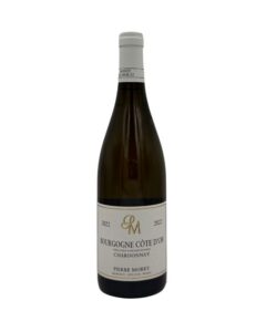 Pierre Morey Bourgogne 2022 Chardonnay: etichetta con nome, denominazione, varietà e annata.