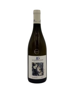 Bottiglia di Bourgogne Aligoté 2022 di Jérôme Galeyrand con etichetta chiara, "ALIGOTÉ" in grande, e l'annata "2022".