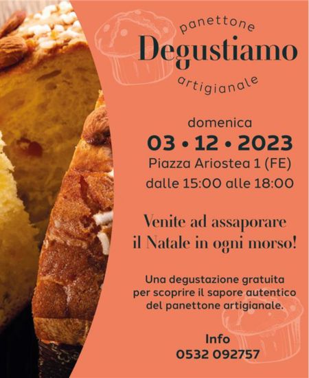 degustazione panettone artigianale Emporio San Lorenzo Ferrara 3 dicembre 2023