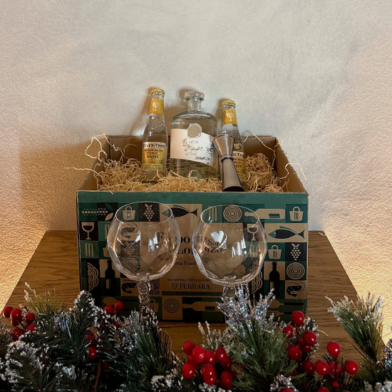 Cesta di Natale Mixology Box Emporio San Lorenzo